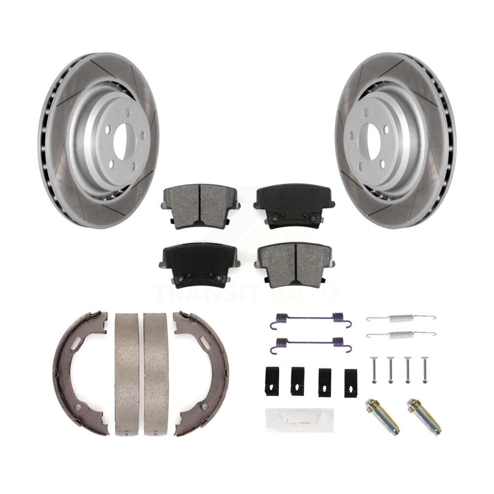 Transit Auto KGS-103345 Disc Brake Kit for 2015 Dodge Charger - Rear
