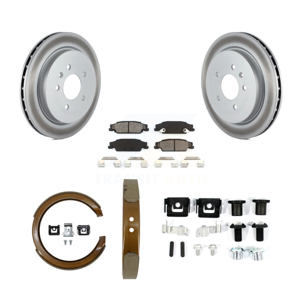 Transit Auto KGS-103349 Disc Brake Kit for 2003-2011 Cadillac STS, Cadillac CTS - Rear