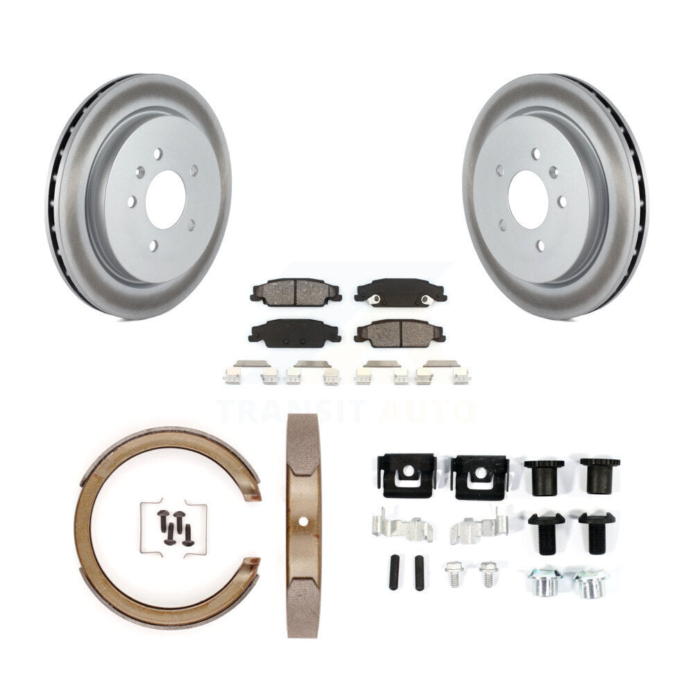 Transit Auto KGS-103350 Disc Brake Kit for 2005-2008 Cadillac STS - Rear