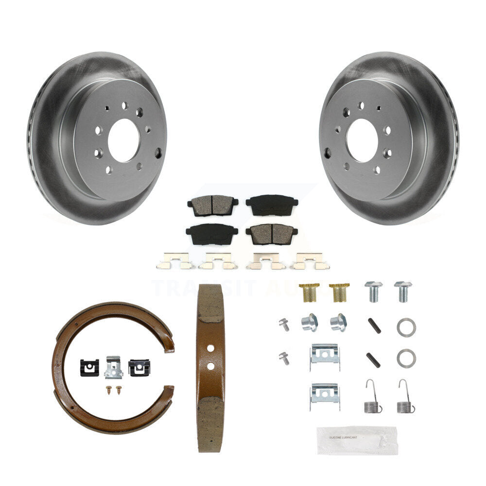 Transit Auto KGS-103352 Disc Brake Kit for 2007-2012 Ford Edge, Lincoln MKX, Mazda CX-7 - Rear