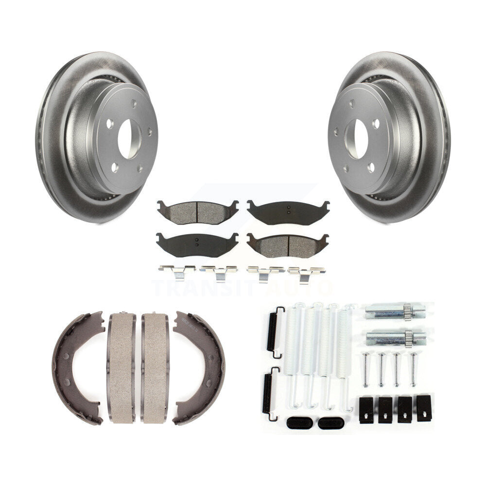 Transit Auto KGS-103355 Disc Brake Kit for 2004-2008 Dodge Ram 1500, Chrysler Aspen, Dodge Durango - Rear
