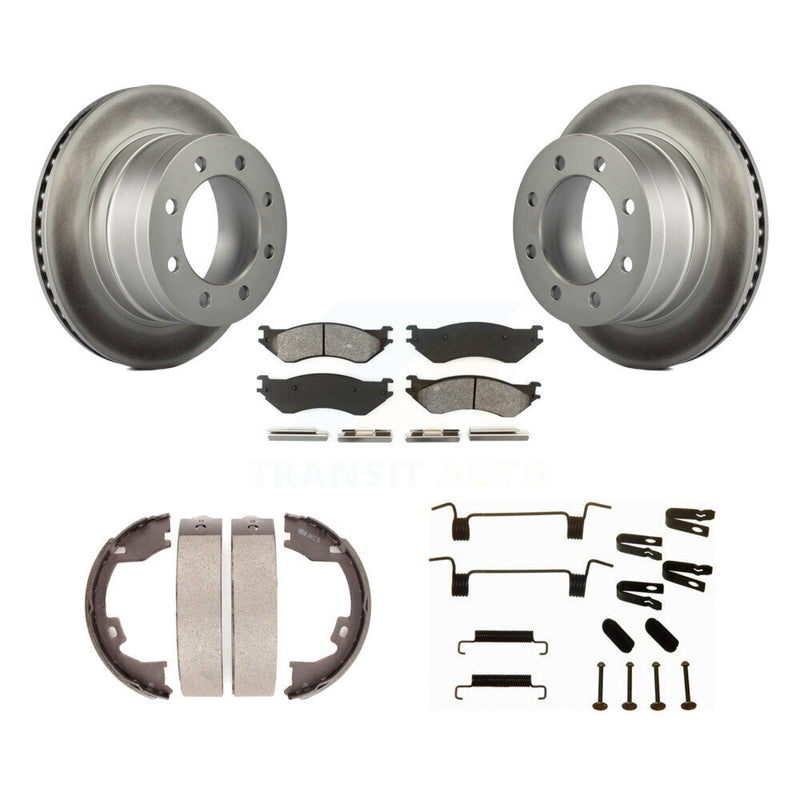 Transit Auto KGS-103356 Disc Brake Kit for 2006-2008 Dodge Ram 1500, Dodge Ram 2500, Dodge Ram 3500 - Rear
