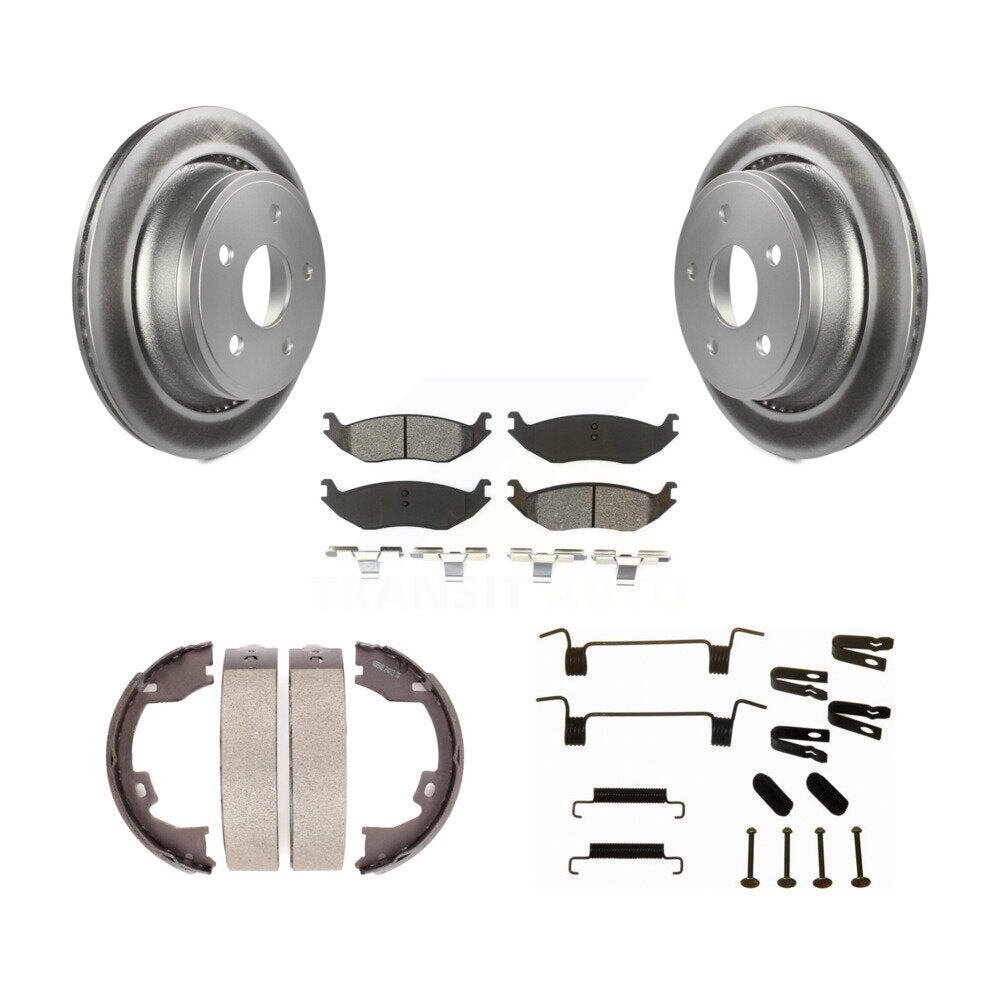 Transit Auto KGS-103358 Disc Brake Kit for 2007-2008 Dodge Ram 1500 - Rear