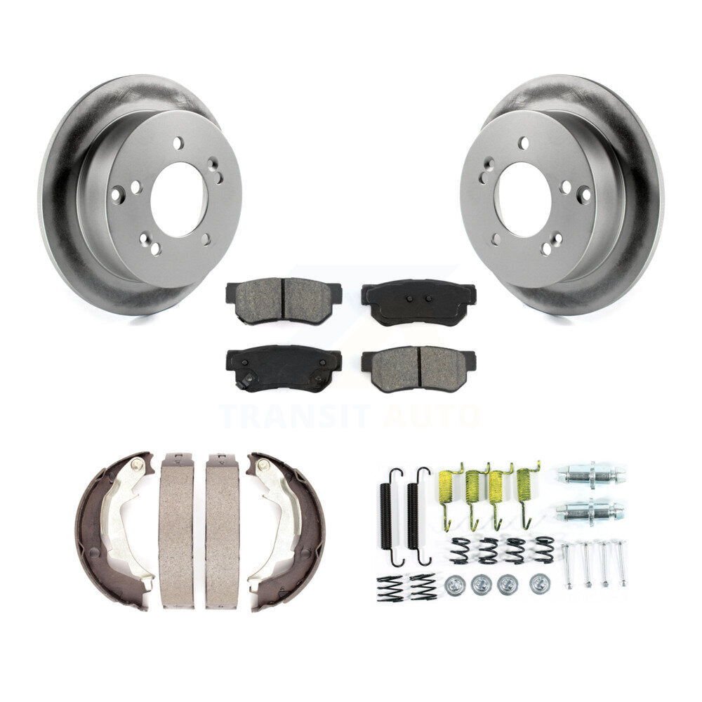 Transit Auto KGS-103361 Disc Brake Kit for 2001-2006 Kia Optima, Hyundai Sonata and More - Rear