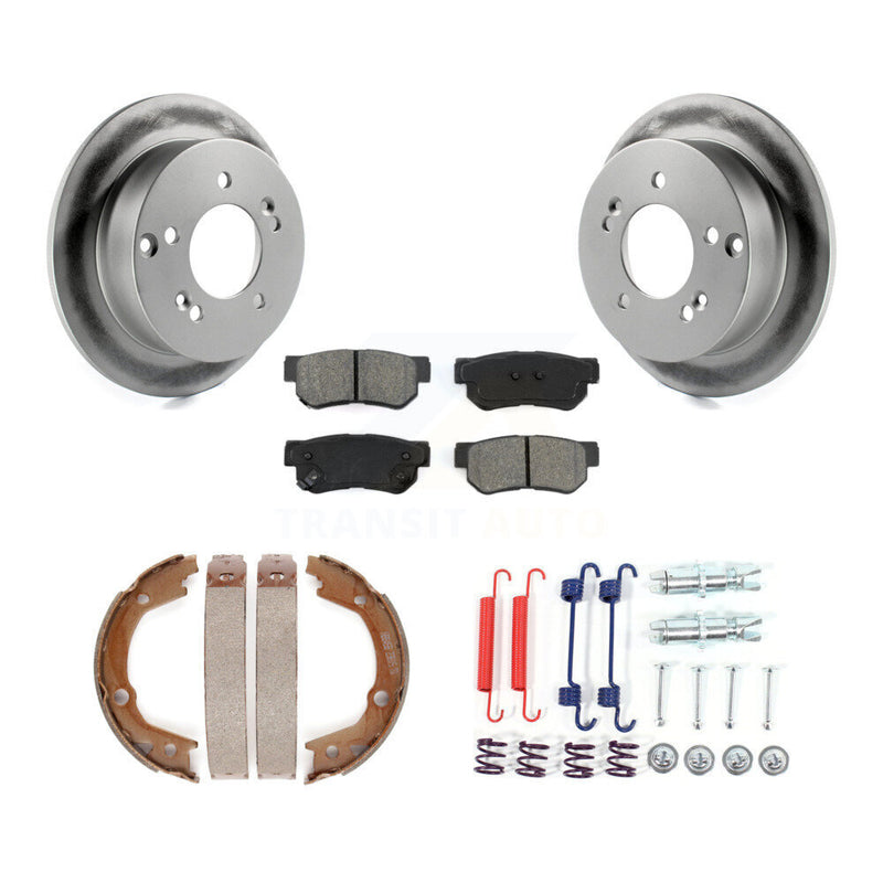 Transit Auto KGS-103362 Disc Brake Kit for 2005-2010 Hyundai Tucson, Kia Sportage - Rear