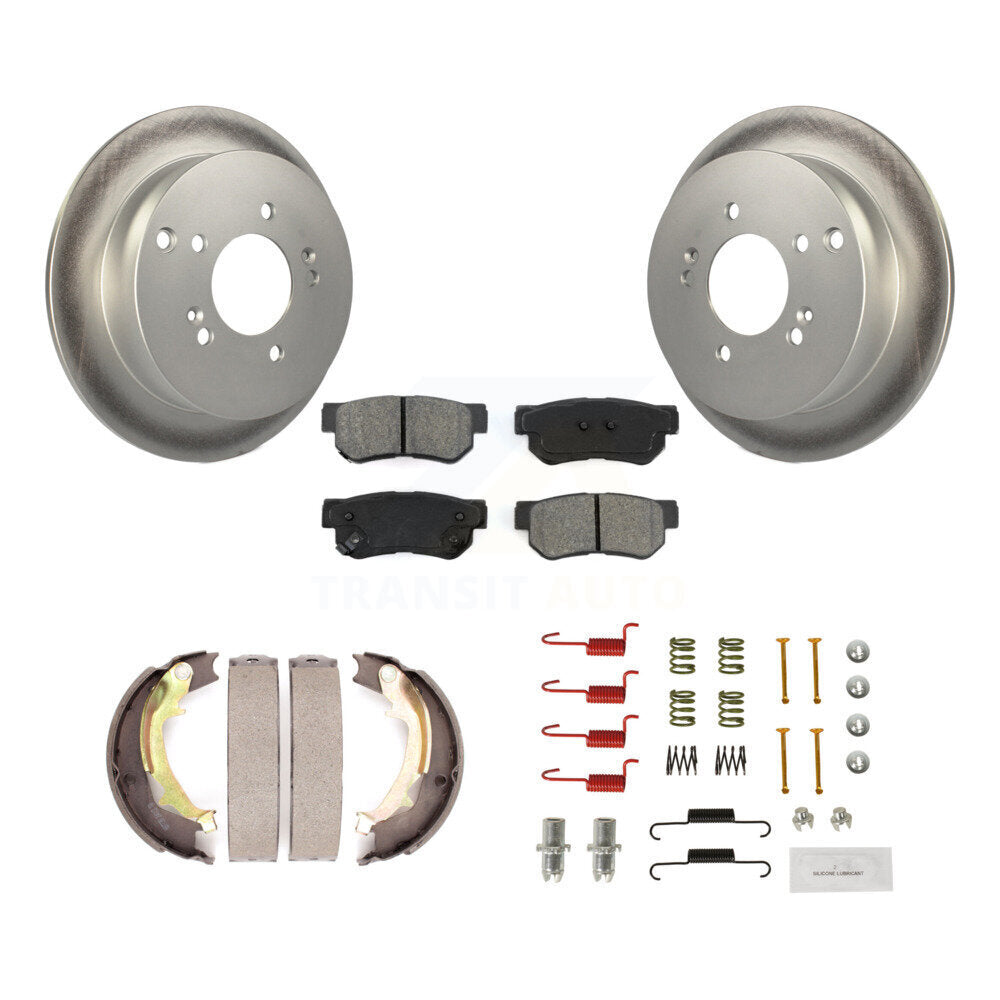 Transit Auto KGS-103363 Disc Brake Kit for 2005-2010 Hyundai Tucson, Kia Sportage - Rear