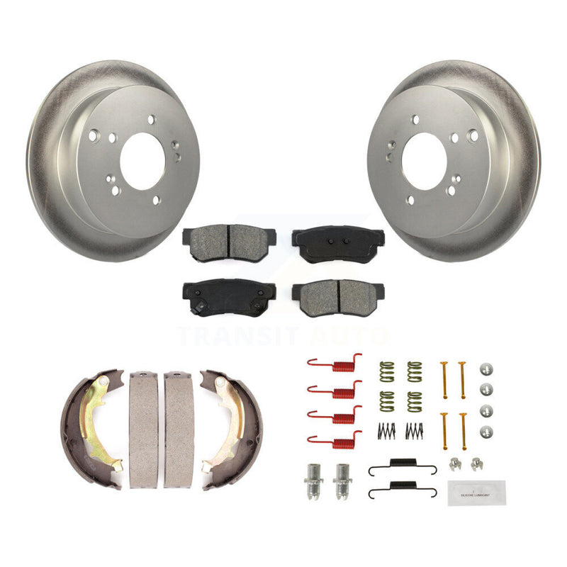 Transit Auto KGS-103363 Disc Brake Kit for 2005-2010 Hyundai Tucson, Kia Sportage - Rear