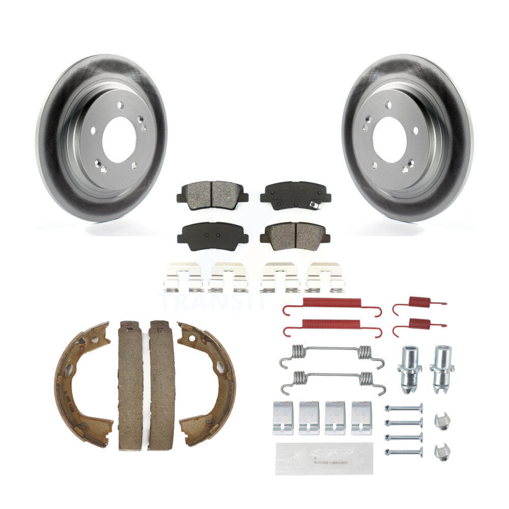 Transit Auto KGS-103372 Disc Brake Kit for 2013 Kia Optima - Rear