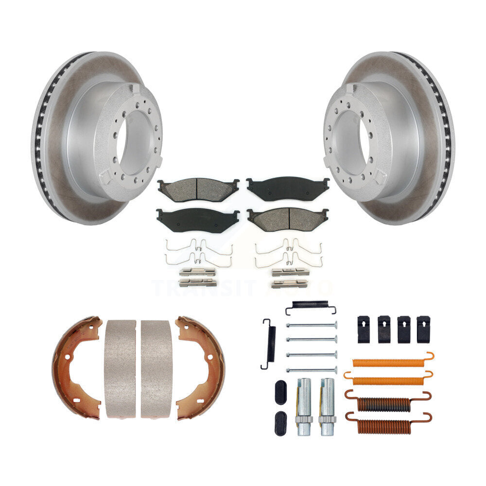 Transit Auto KGS-103375 Disc Brake Kit for 2006-2016 Ford F-550 Super Duty, Ford F-450 Super Duty, Ford LCF - Rear