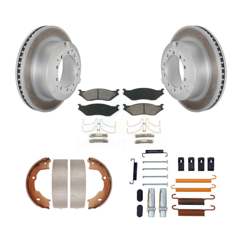 Transit Auto KGS-103375 Disc Brake Kit for 2006-2016 Ford F-550 Super Duty, Ford F-450 Super Duty, Ford LCF - Rear