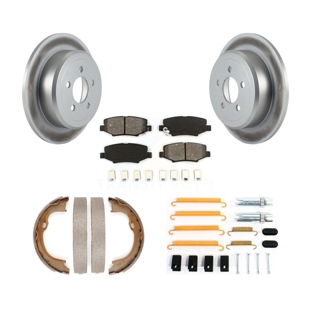 Transit Auto KGS-103385 Disc Brake Kit for 2007-2012 Jeep Liberty, Dodge Nitro - Rear