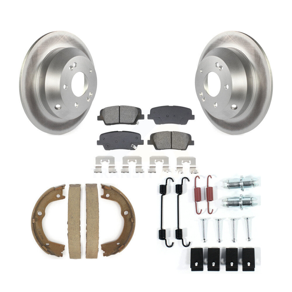 Transit Auto KGS-103387 Disc Brake Kit for 2010-2013 Kia Sorento, Hyundai Santa Fe - Rear