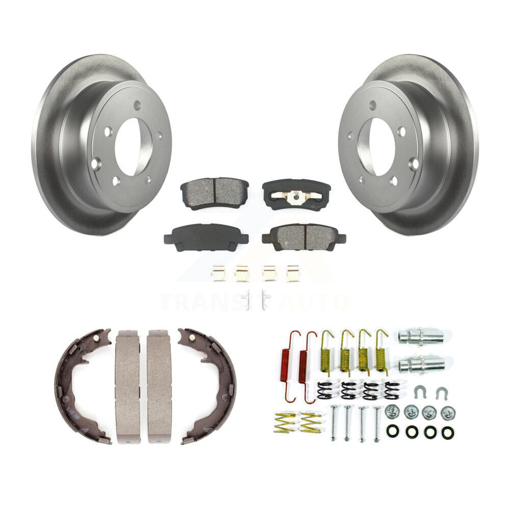 Transit Auto KGS-103388 Disc Brake Kit for 2007-2017 Jeep Compass, Jeep Patriot and More - Rear