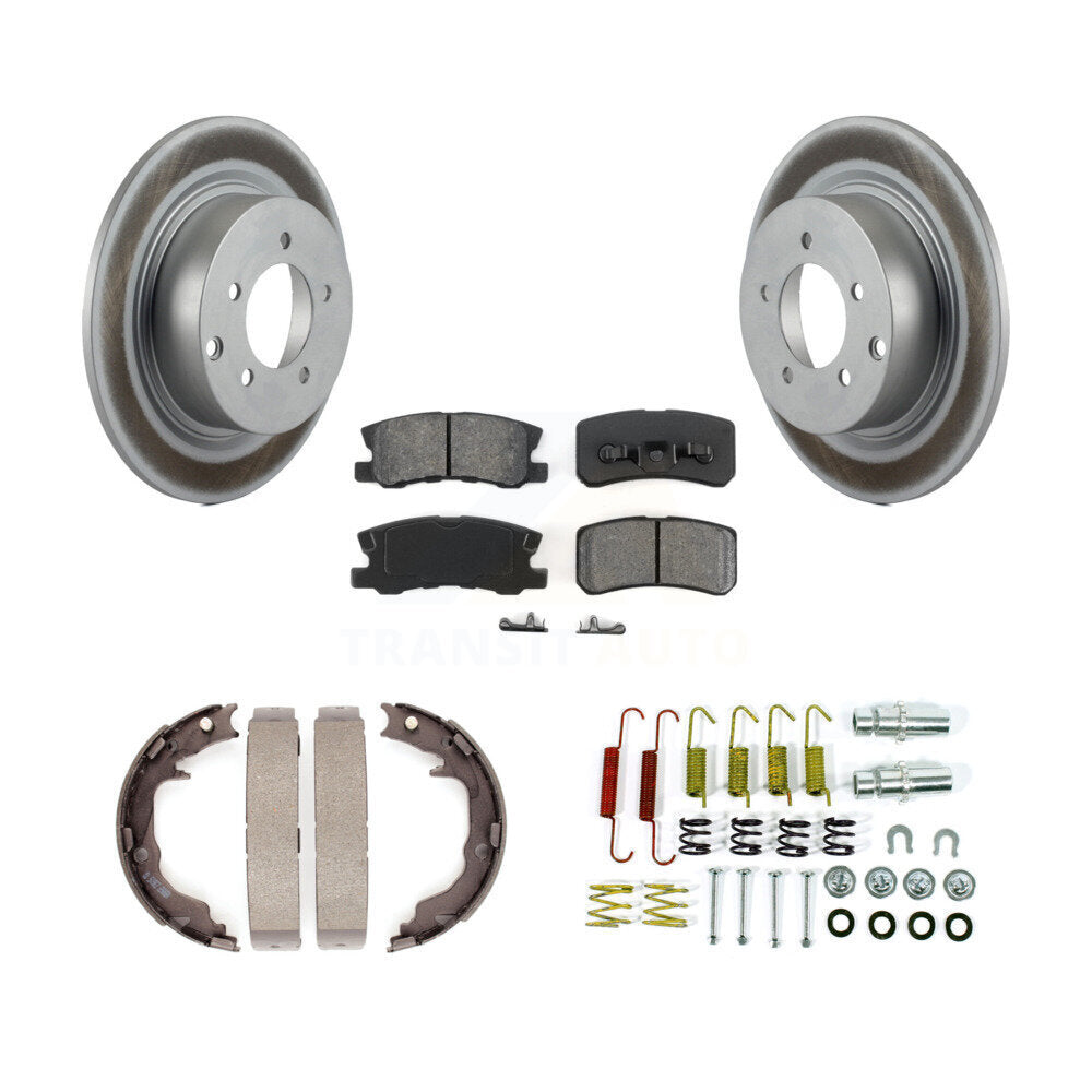 Transit Auto KGS-103389 Disc Brake Kit for 2007-2017 Jeep Compass, Jeep Patriot and More - Rear