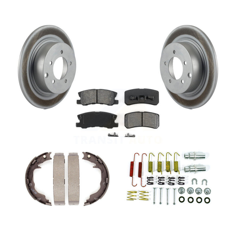 Transit Auto KGS-103389 Disc Brake Kit for 2007-2017 Jeep Compass, Jeep Patriot and More - Rear