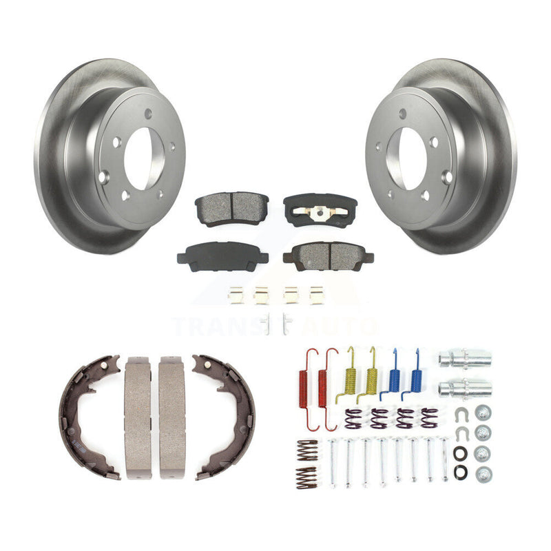 Transit Auto KGS-103390 Disc Brake Kit for 2008-2014 Mitsubishi Lancer - Rear
