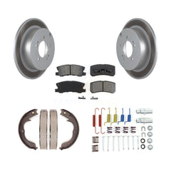 Transit Auto KGS-103392 Disc Brake Kit for 2008-2014 Mitsubishi Lancer, Mitsubishi Outlander - Rear