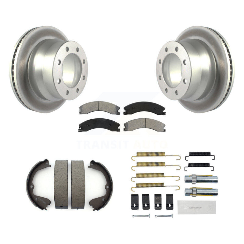 Transit Auto KGS-103396 Disc Brake Kit for 2009-2019 Chevrolet Express 3500, GMC Savana 3500 - Rear
