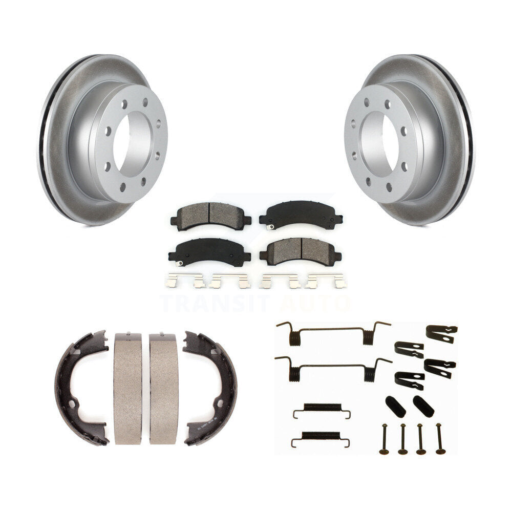 Transit Auto KGS-103398 Disc Brake Kit for 2008-2018 Chevrolet Express 2500, GMC Savana 2500 and More - Rear