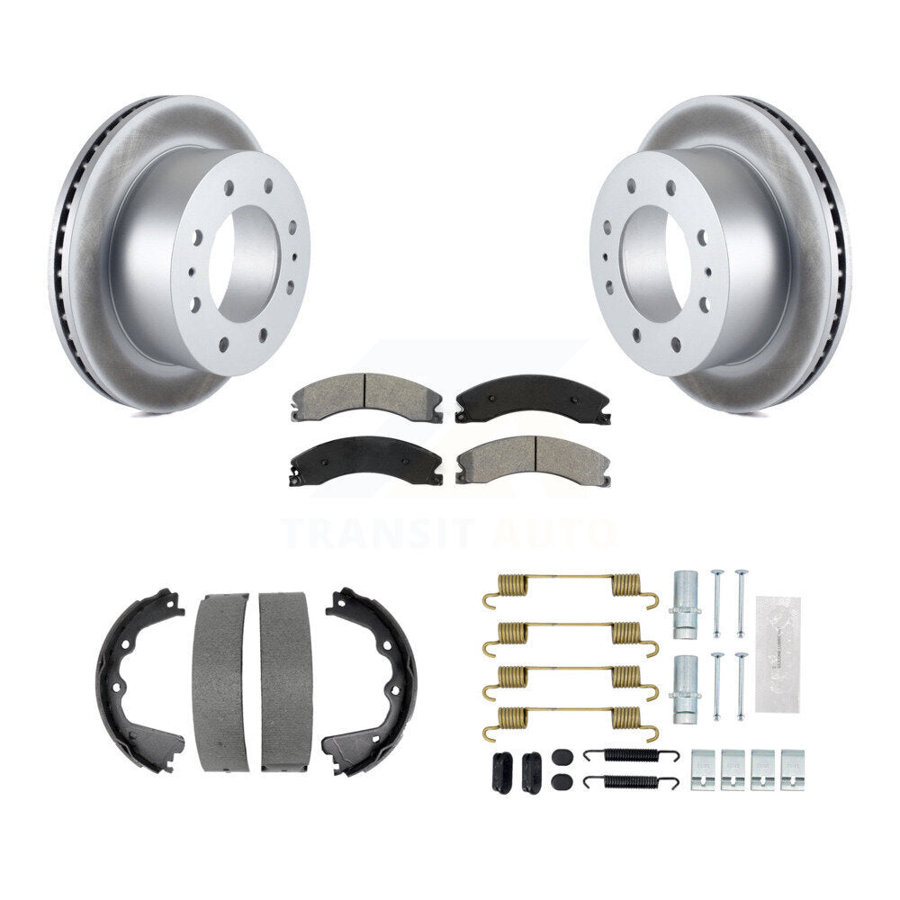 Transit Auto KGS-103405 Disc Brake Kit for 2013-2019 Chevrolet Silverado 2500 HD, GMC Sierra 2500 HD - Rear