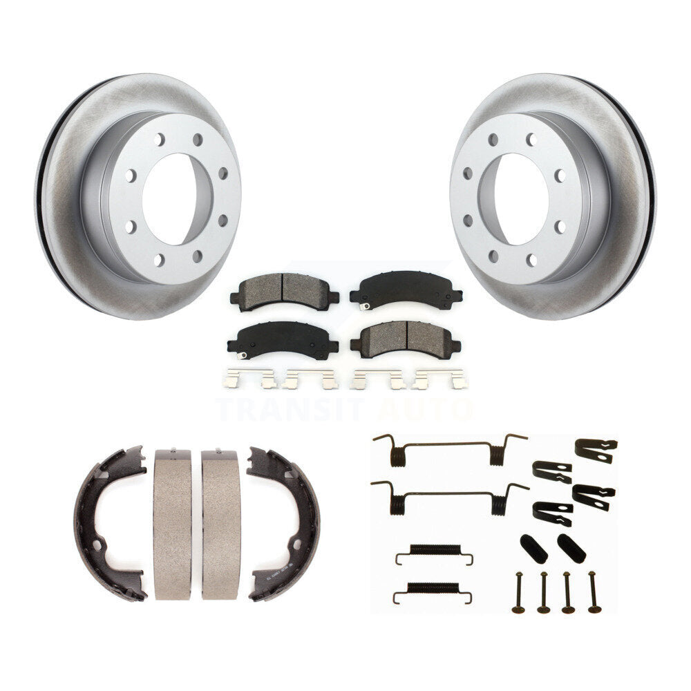 Transit Auto KGS-103406 Disc Brake Kit for 2009-2014 Chevrolet Express 3500, Chevrolet Express 2500, GMC Savana 2500 - Rear