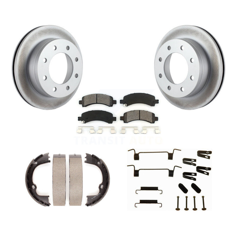 Transit Auto KGS-103406 Disc Brake Kit for 2009-2014 Chevrolet Express 3500, Chevrolet Express 2500, GMC Savana 2500 - Rear
