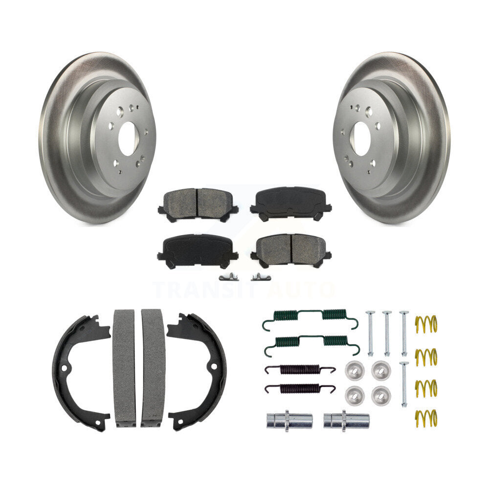 Transit Auto KGS-103412 Disc Brake Kit for 2014-2016 Acura MDX - Rear