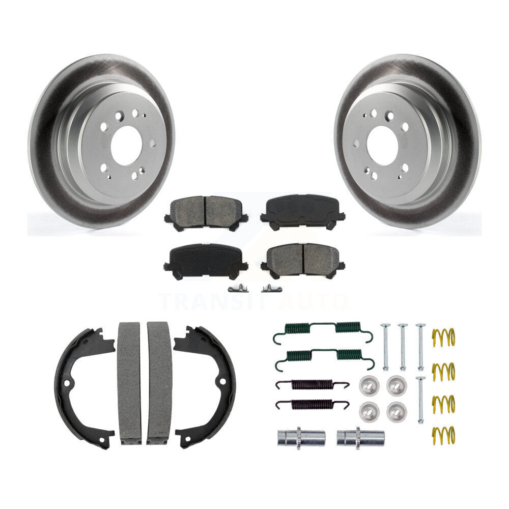 Transit Auto KGS-103413 Disc Brake Kit for 2016-2024 Honda Passport, Honda Ridgeline, Honda Pilot - Rear