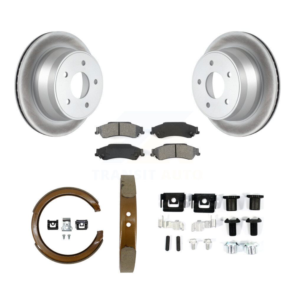 Transit Auto KGS-103417 Disc Brake Kit for 1997-2005 GMC Jimmy, Chevrolet S10 and More - Rear