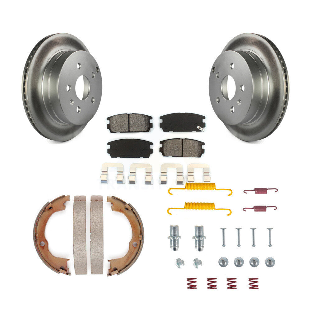 Transit Auto KGS-103428 Disc Brake Kit for 2012-2017 Chevrolet Equinox, GMC Terrain - Rear