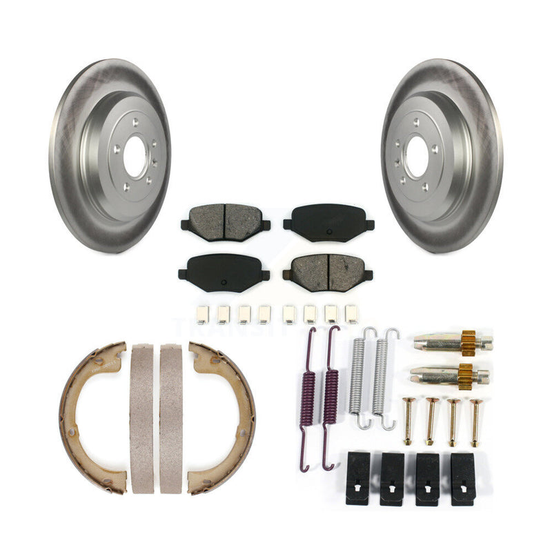 Transit Auto KGS-103430 Disc Brake Kit for 2013 Lincoln MKT - Rear