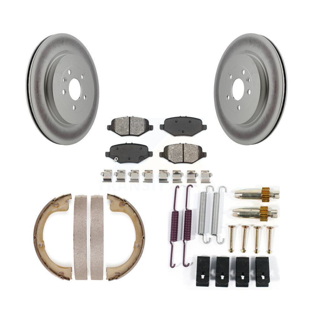 Transit Auto KGS-103431 Disc Brake Kit for 2013 Lincoln MKT - Rear