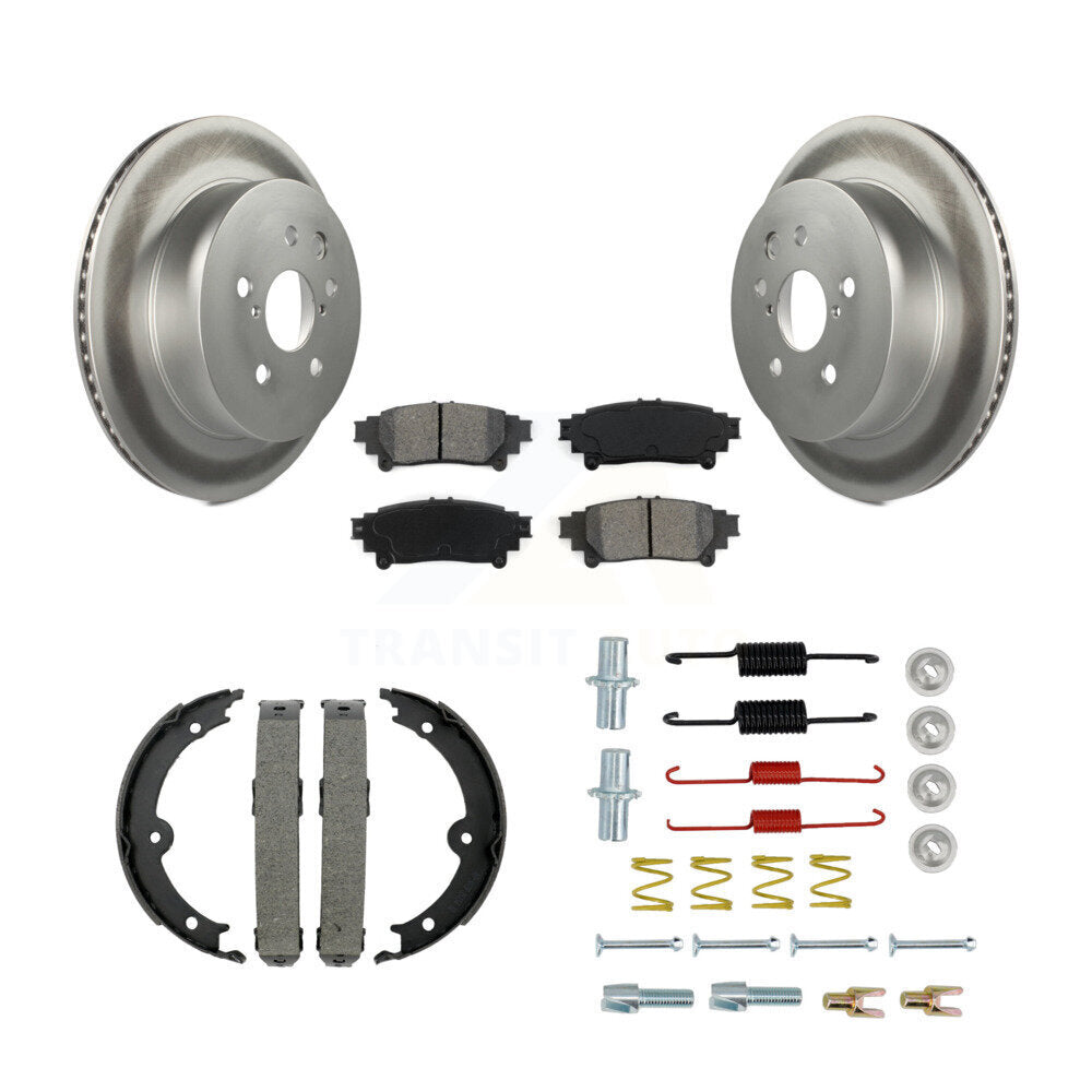 Transit Auto KGS-103436 Disc Brake Kit for 2014-2015 Lexus IS350 - Rear