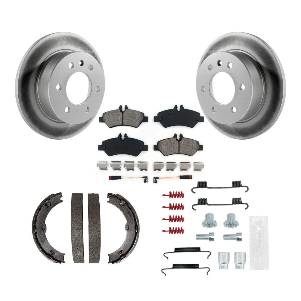 Transit Auto KGS-103437 Disc Brake Kit for 2007-2018 Mercedes-Benz Sprinter 2500, Dodge Sprinter 2500 and More - Rear