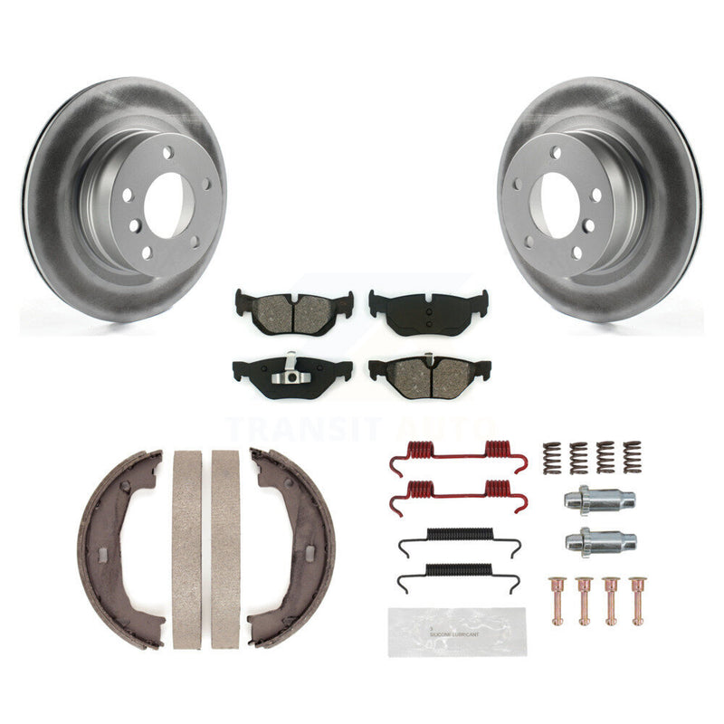 Transit Auto KGS-103438 Disc Brake Kit for 2008-2013 BMW 128i - Rear