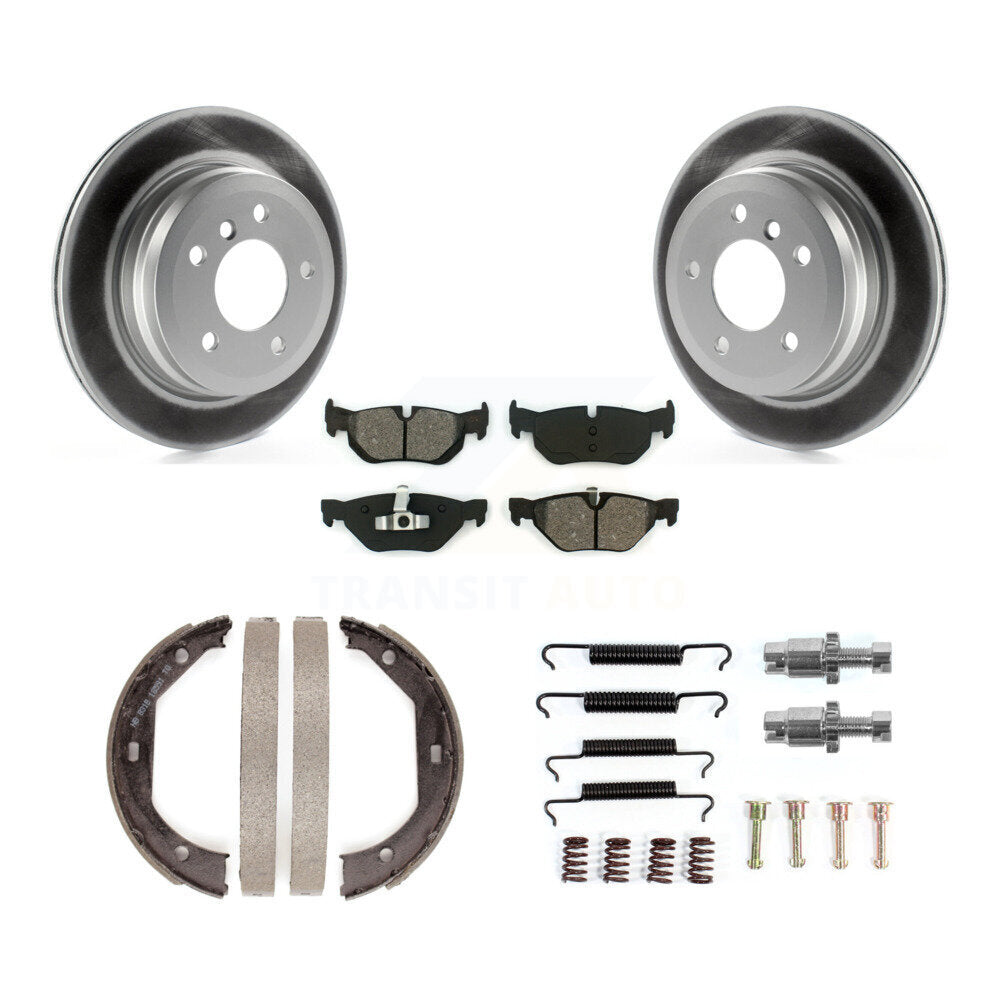 Transit Auto KGS-103439 Disc Brake Kit for 2006-2015 BMW X1, BMW 328i xDrive and More - Rear