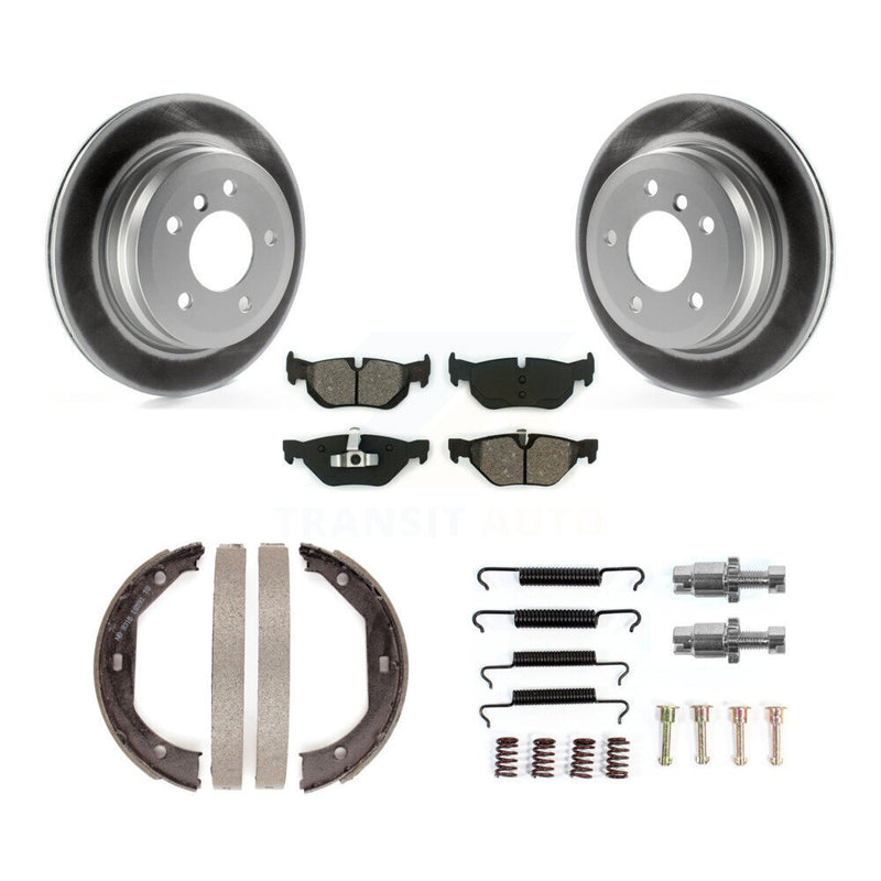 Transit Auto KGS-103439 Disc Brake Kit for 2006-2015 BMW X1, BMW 328i xDrive and More - Rear