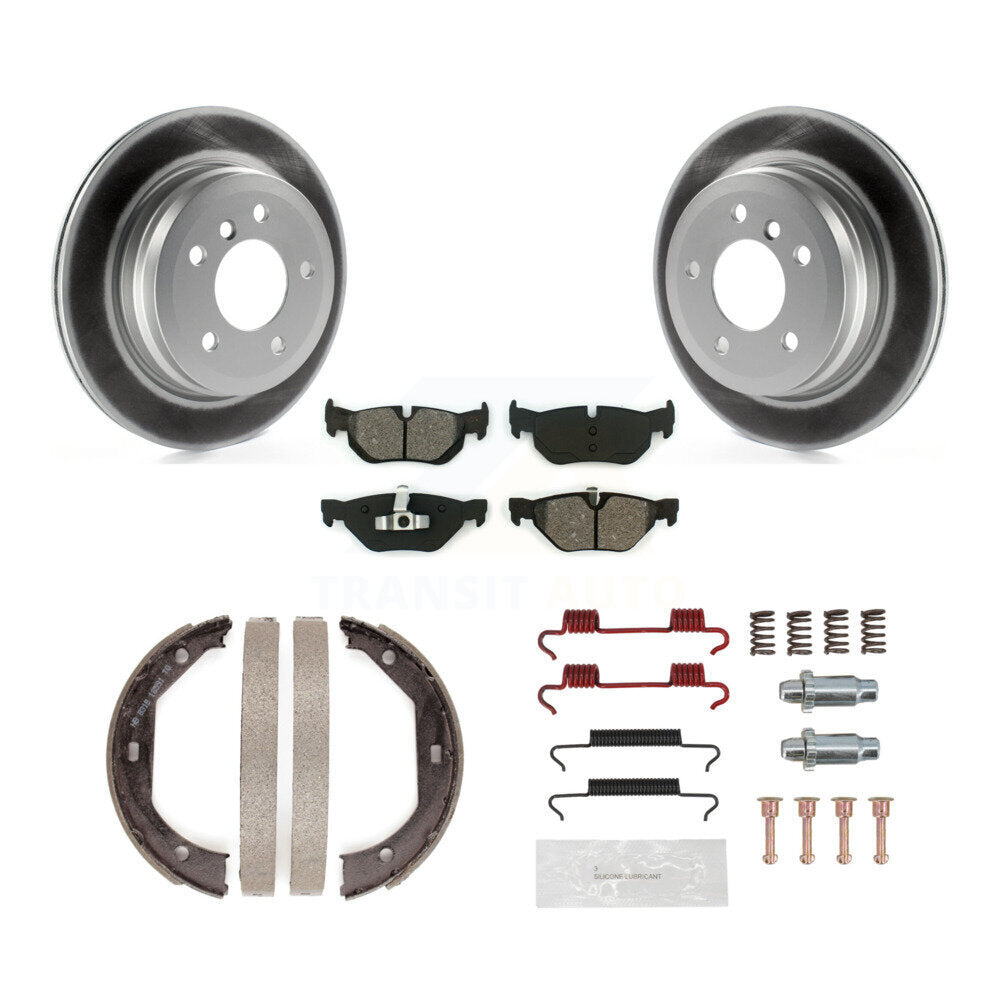 Transit Auto KGS-103441 Disc Brake Kit for 2007-2012 BMW 328i xDrive, BMW 328i - Rear