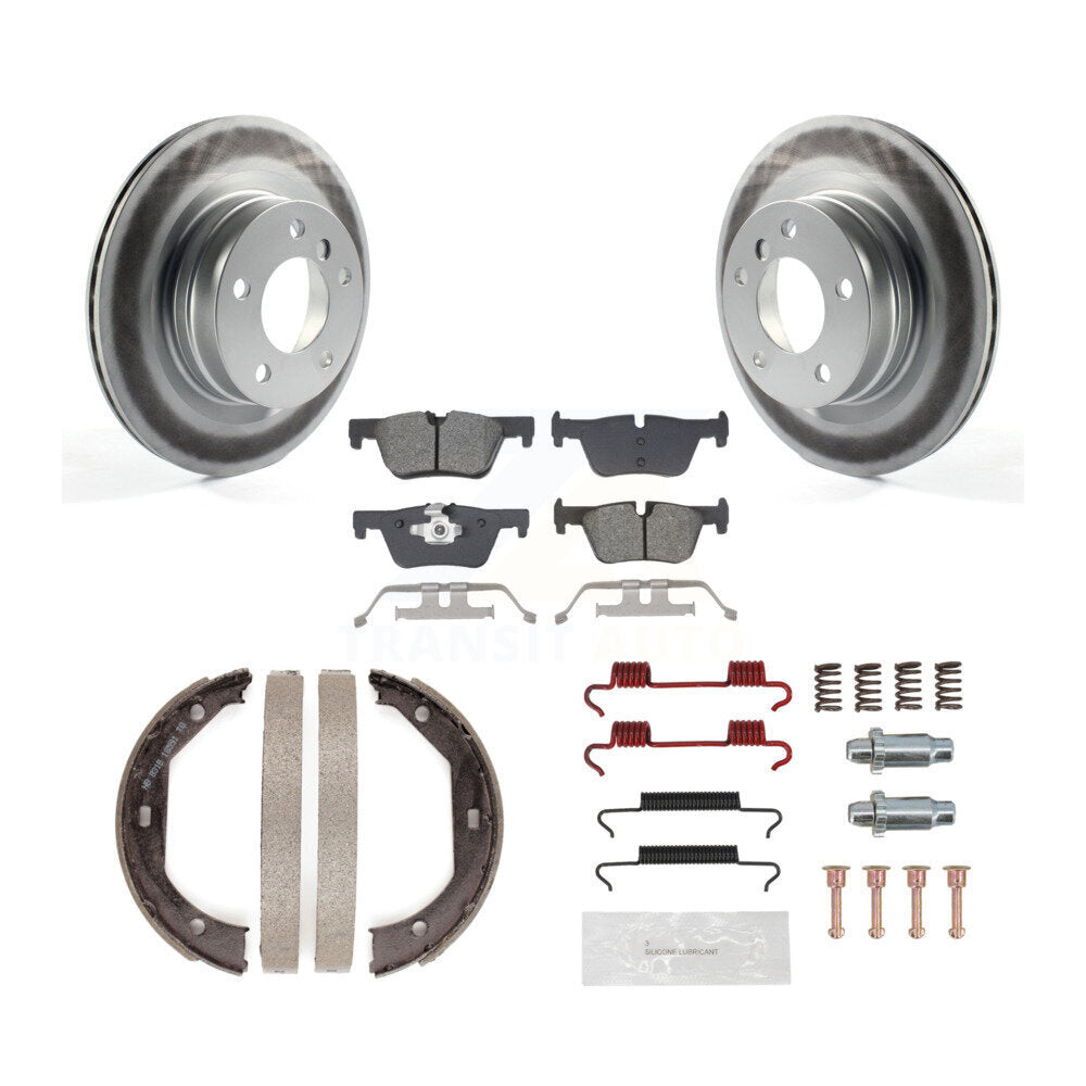 Transit Auto KGS-103443 Disc Brake Kit for 2013 BMW 328i - Rear