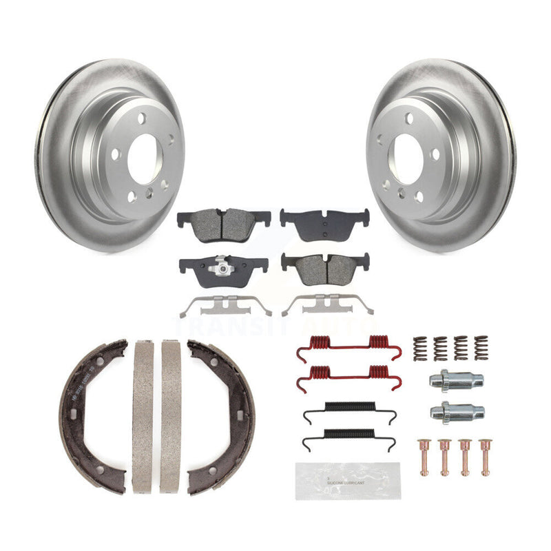 Transit Auto KGS-103445 Disc Brake Kit for 2015-2018 BMW 320i xDrive, BMW 428i xDrive, BMW 428i xDrive Gran Coupe - Rear