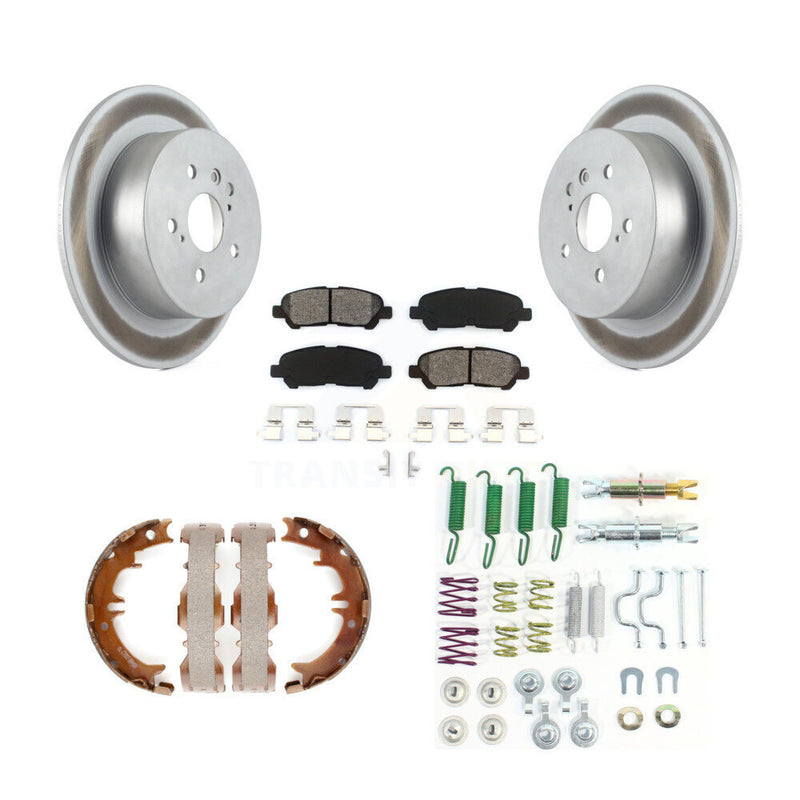 Transit Auto KGS-103446 Disc Brake Kit for 2008-2013 Toyota Highlander - Rear