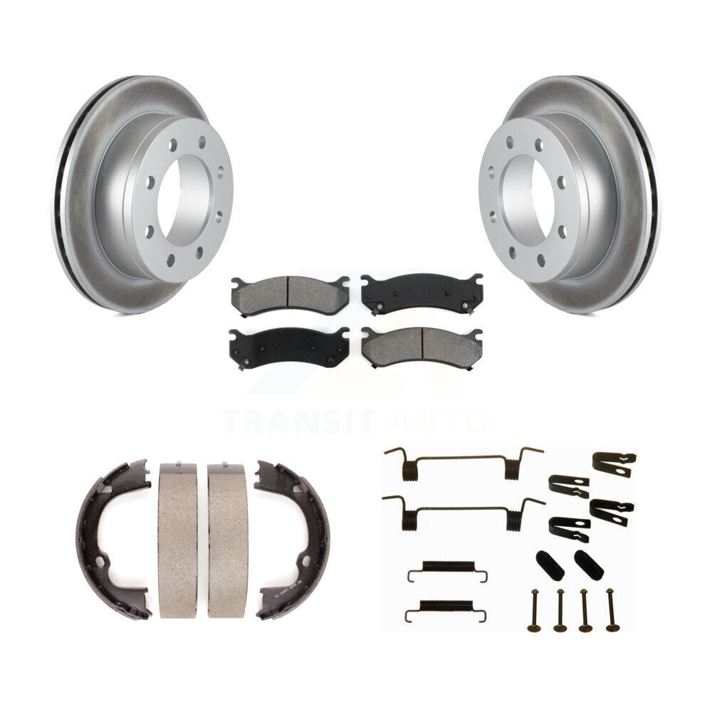 Transit Auto KGS-103457 Disc Brake Kit for 2010-2013 Chevrolet Silverado 2500 HD, Chevrolet Suburban 2500 and More - Rear