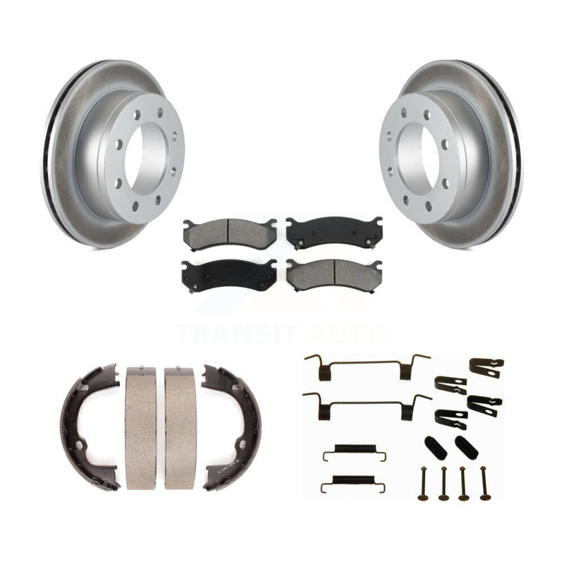 Transit Auto KGS-103457 Disc Brake Kit for 2010-2013 Chevrolet Silverado 2500 HD, Chevrolet Suburban 2500 and More - Rear