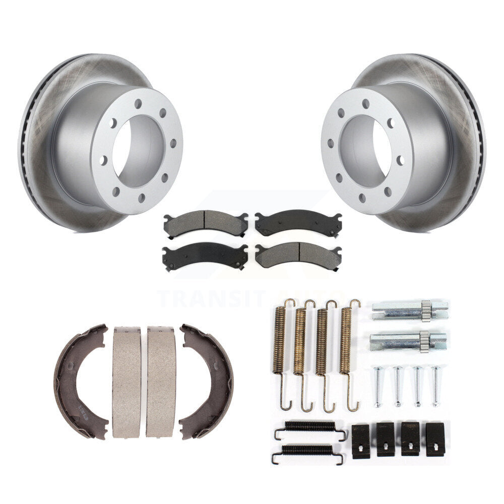 Transit Auto KGS-103463 Disc Brake Kit for 2001-2006 Chevrolet Silverado 3500, GMC Sierra 3500 - Rear