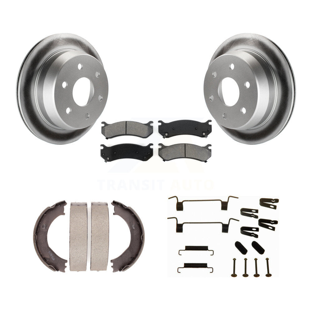 Transit Auto KGS-103469 Disc Brake Kit for 2003 Chevrolet Silverado 2500, Chevrolet Silverado 2500 HD, GMC Sierra 2500 - Rear