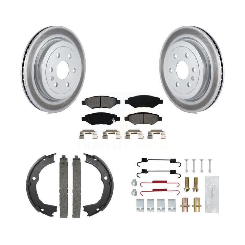 Transit Auto KGS-103472 Disc Brake Kit for 2010-2016 Cadillac SRX - Rear