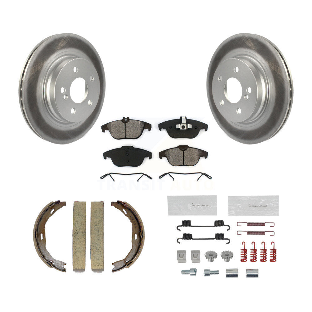 Transit Auto KGS-103474 Disc Brake Kit for 2008-2016 Mercedes-Benz C300, Mercedes-Benz E550 and More - Rear
