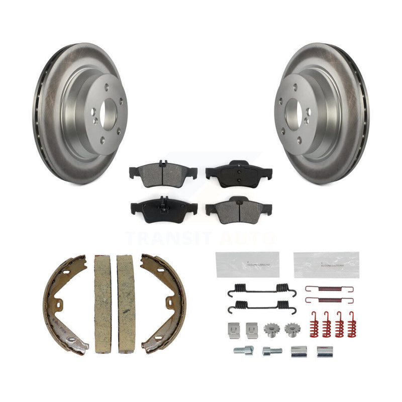 Transit Auto KGS-103476 Disc Brake Kit for 2010-2016 Mercedes-Benz E350, Mercedes-Benz E400, Mercedes-Benz CLS400 - Rear