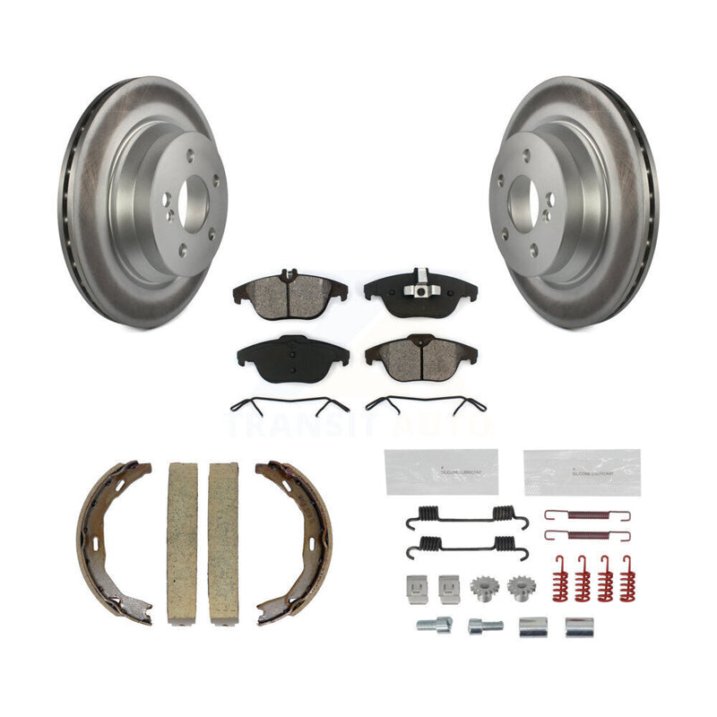 Transit Auto KGS-103480 Disc Brake Kit for 2010-2015 Mercedes-Benz E400, Mercedes-Benz E350 - Rear