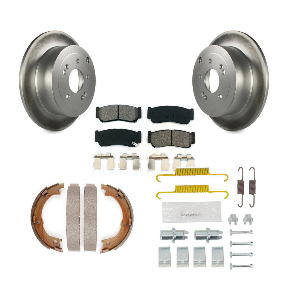 Transit Auto KGS-103482 Disc Brake Kit for 2007-2009 Hyundai Santa Fe - Rear